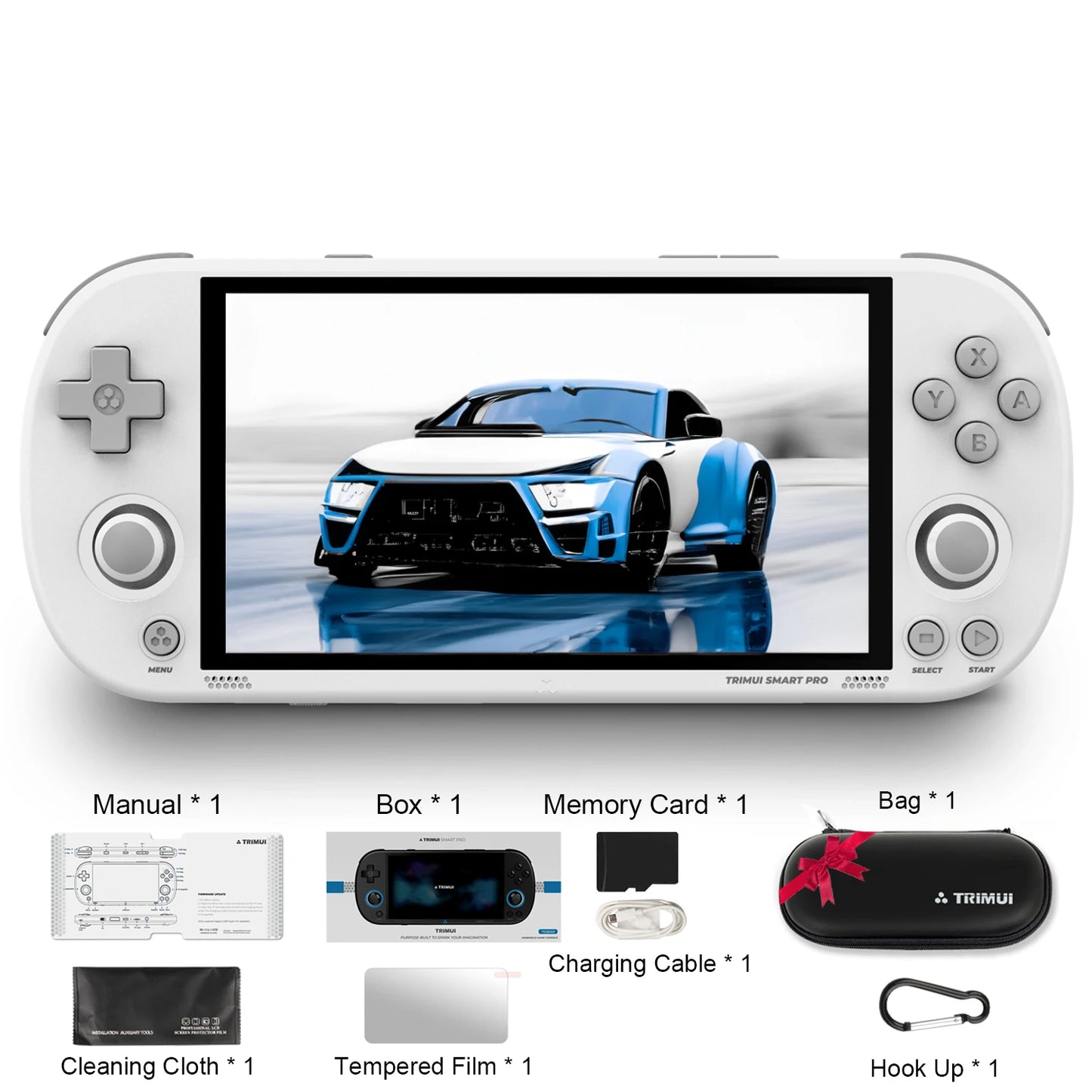 TRIMUI Smart Pro Retro Handheld Game Console 5000mAh 4.96 Inch IPS Screen 30000+ Games Portable Video Game Players