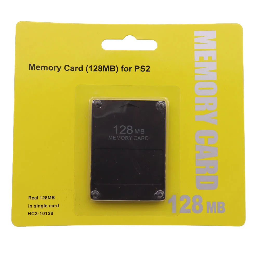 For PS2 8MB/64MB/128MB/256MB Memory Card Memory Expansion Cards Suitable for Sony PS1 PS2 Black Memory Card Wholesale