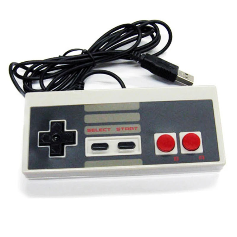 1pcs Classic Retro Wired USB Game Controller For Nintendo NES JoyStick For NES Controle For Windows PC for MAC Gamepad