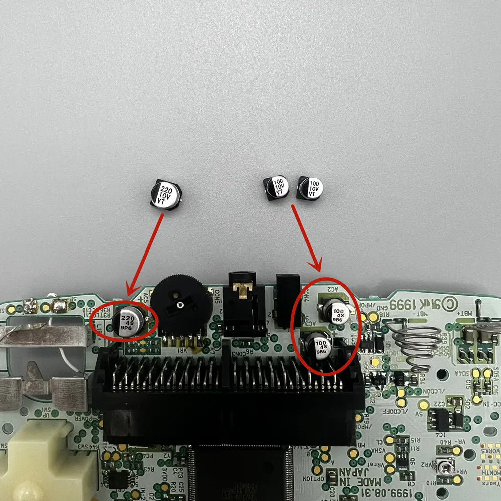 The capacitor for NEOGEO POCKET COLOR NGPC NGP