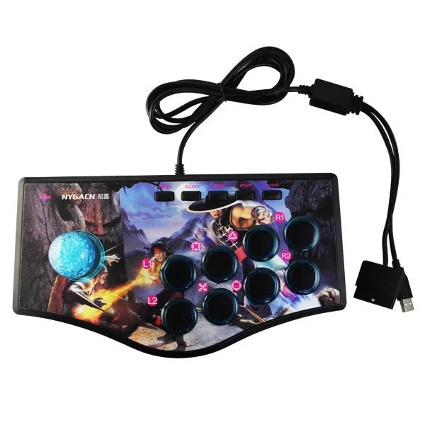 USB Arcade Fight Stick Street Fighting Joystick Gamepad controller for PS3 / PC / Android, USB PC Street Fighter Arcade Game