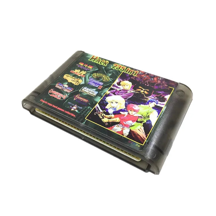THE Ultimate version 235 in 1 Hack Sega Genesis Mega Drive Game Cartridge for 2G bit game cartridge