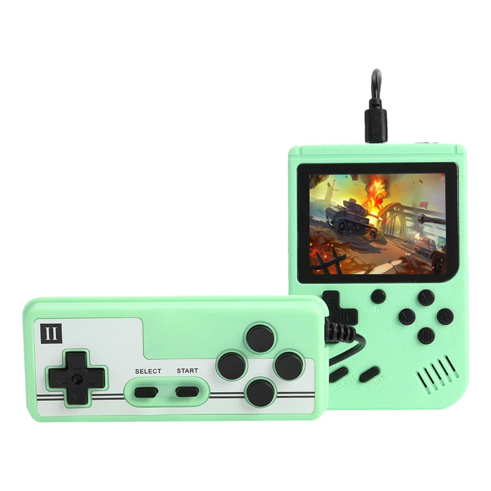 500 in 1 Pocket Games Player Portable Handheld Video Game Console 3.0 Inch Color LCD Kids Color Game Player Built in 500 Games