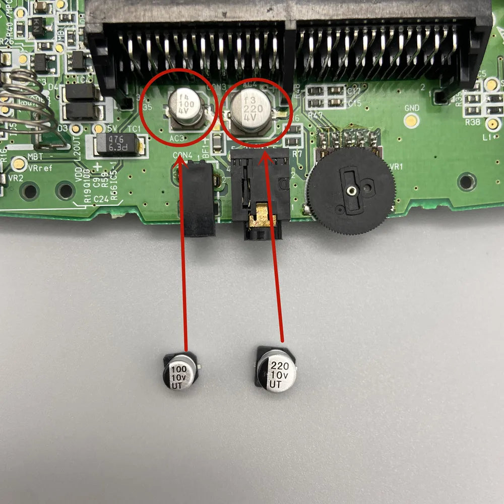 The capacitor for NEOGEO POCKET COLOR NGPC NGP