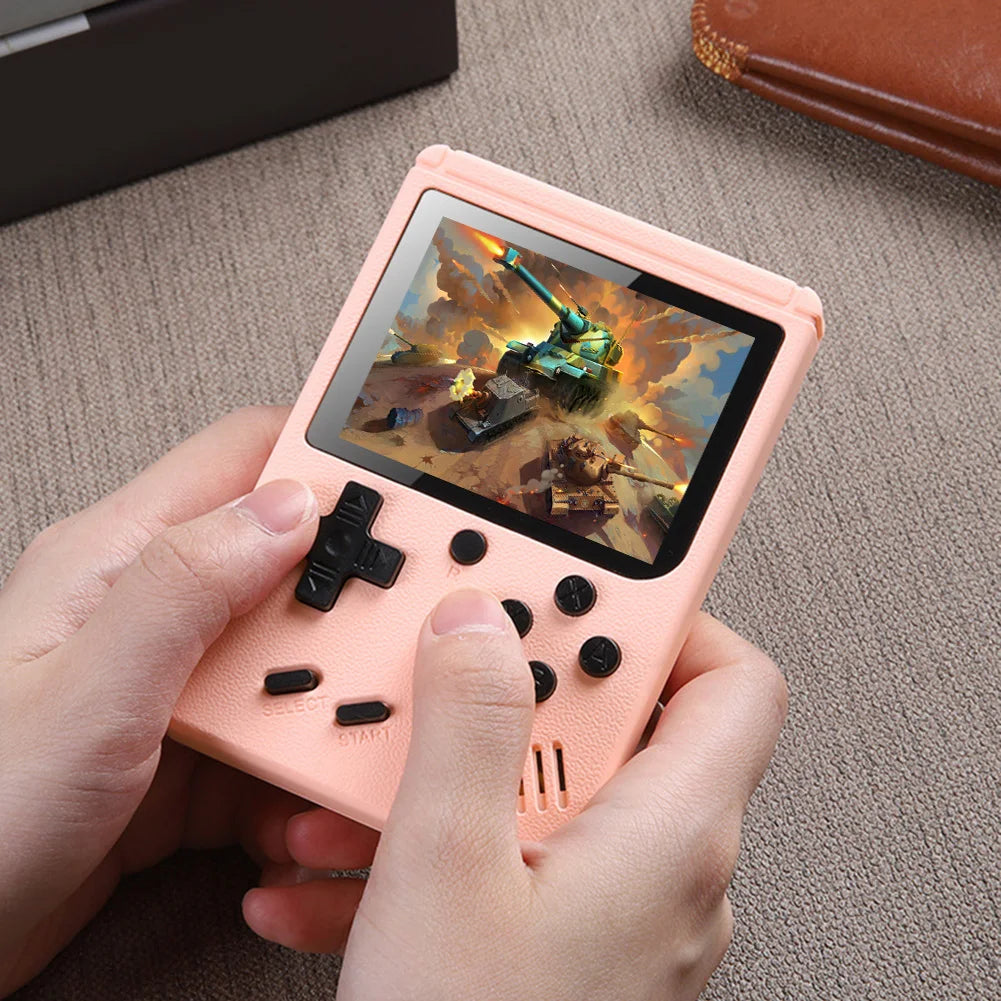 500 in 1 Pocket Games Player Portable Handheld Video Game Console 3.0 Inch Color LCD Kids Color Game Player Built in 500 Games