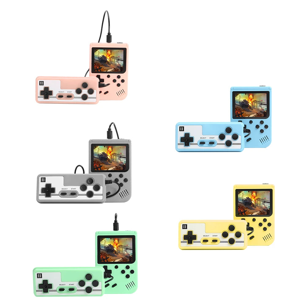 500 in 1 Pocket Games Player Portable Handheld Video Game Console 3.0 Inch Color LCD Kids Color Game Player Built in 500 Games