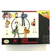G.O.D. Growth or Devolution game cartridge For snes ntsc pal video game