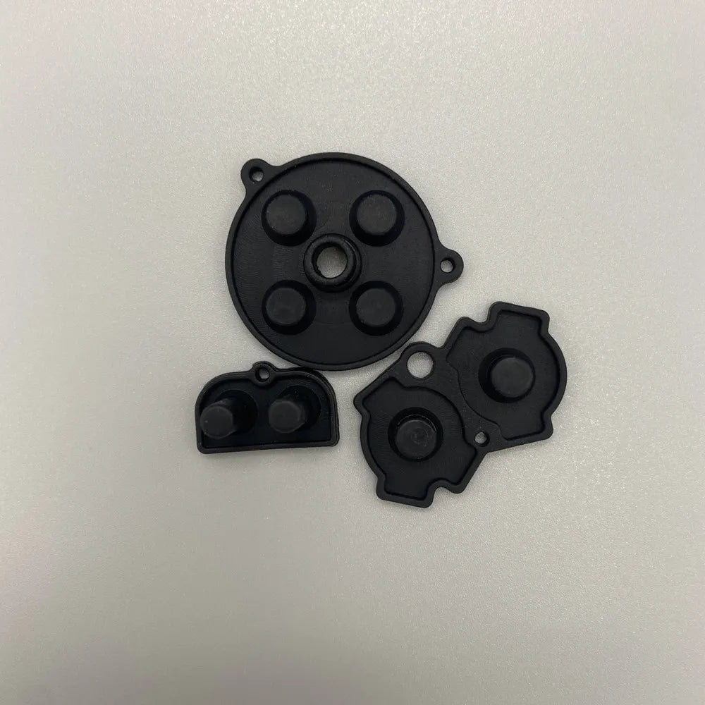 Color high quality game accessory rubber pads button silicon pads for Gameboy Advance GBA