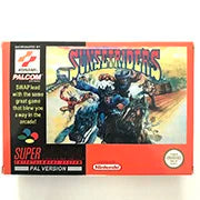 Sunset Riders pal game cartridge For snes pal console video game