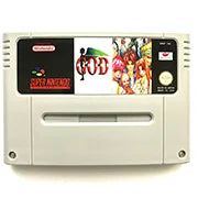 G.O.D. Growth or Devolution game cartridge For snes ntsc pal video game