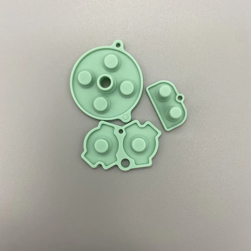 Color high quality game accessory rubber pads button silicon pads for Gameboy Advance GBA