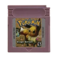 GBC Game Cartridge Pokemon Series 16 Bit Video Game Console Red Blue DX Prism Creepy Black Cock Pink Picross