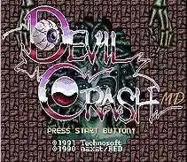 Devil Crash 16 bit MD Game Card For 16 bit Sega MegaDrive Genesis game console