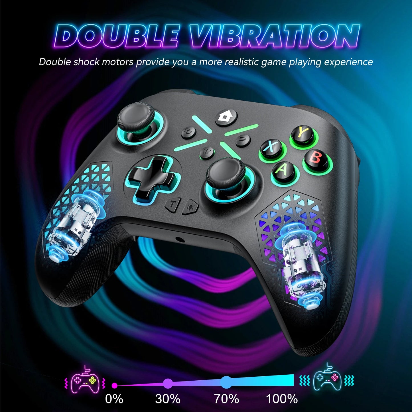 2.4G Wireless Gamepad For Xbox One ,Xbox Seris S ,Xbox Series X pc Console Dual Vibra With Six Axis Gyroscope Game Controller