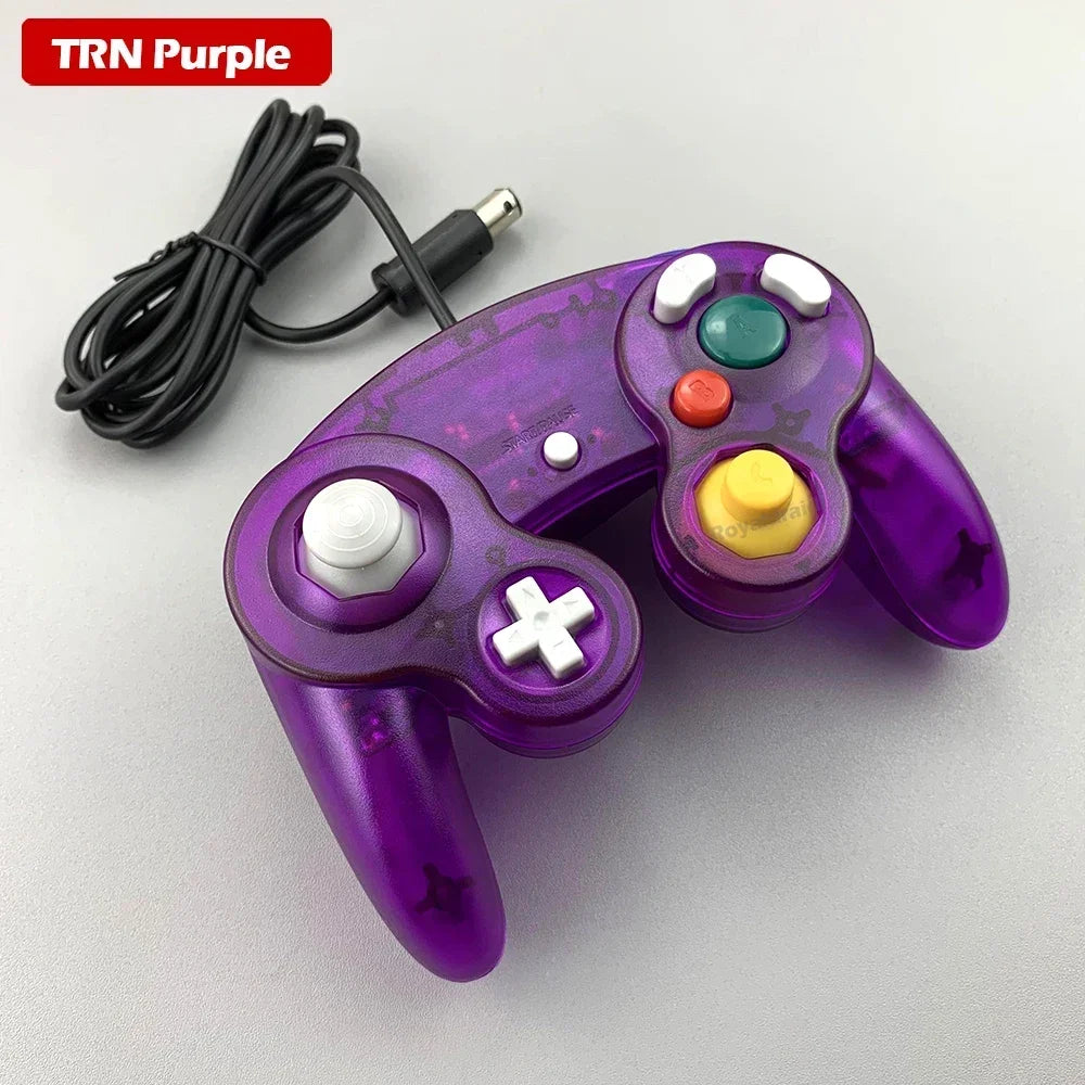 Multi-Colors Wired Gamepad For NGC Console Joypad Controller For GameCube NGC Classic Joystick Retro Game Console Gamepad Access