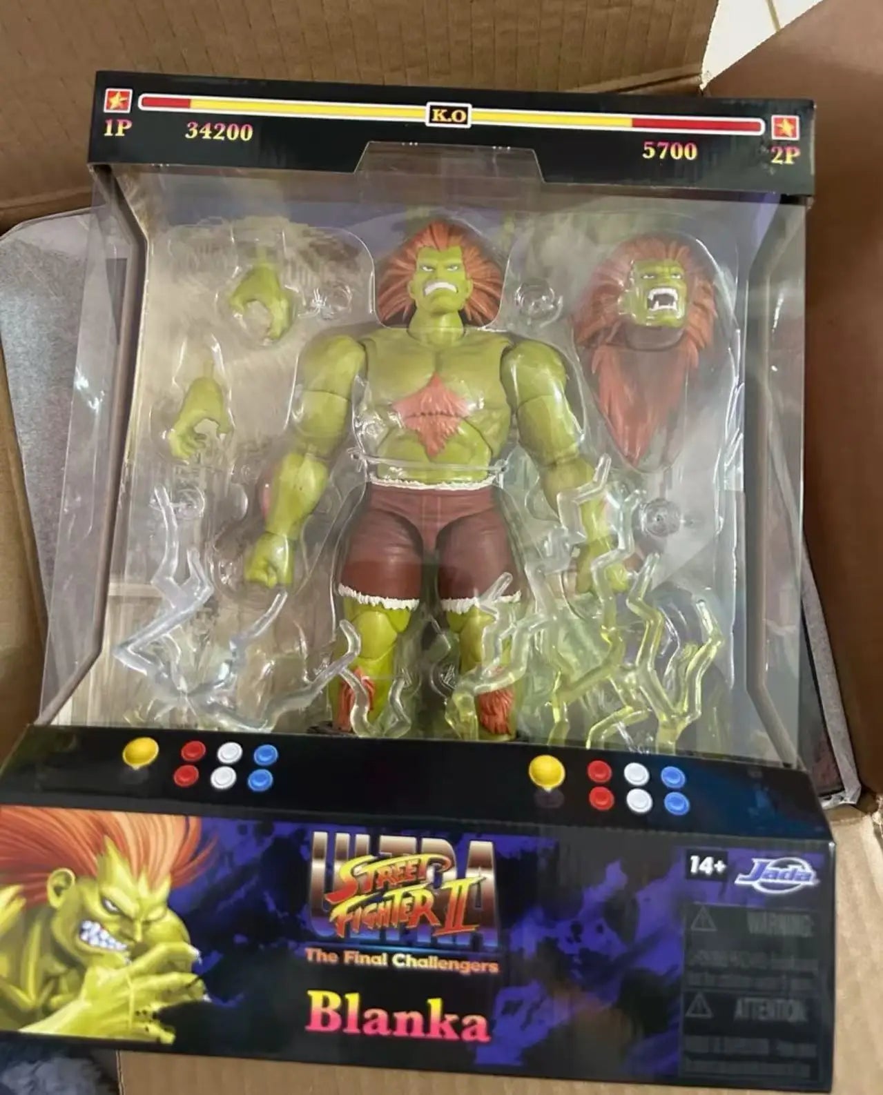 New In Stock Original Jada Street Fighter 6 Anime Figure 15cm Cammy White Guile Dee Jay Action Figure Street Fighter Toys Gift