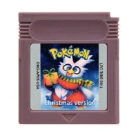 GBC Game Cartridge Red Blue DX Prism Pokemon Series 16 Bit Video Game Console Creepy Black Cock Pink Picross