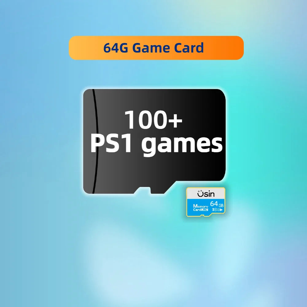 Game Card For Retroid Pocket 3 Plus RP3 5 TF Retro Games PS2 PSP PS1 Android portable Handheld Gaming SD Card High Speed 64G