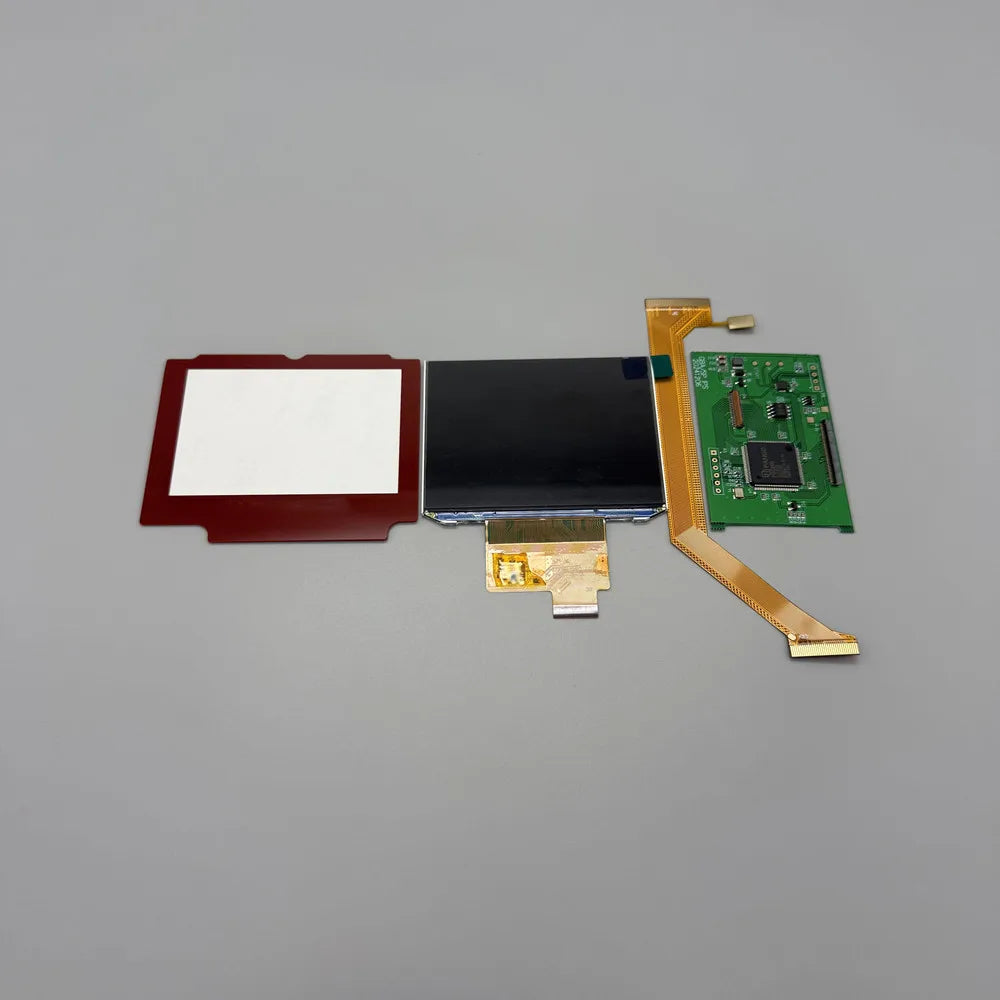 2025 high resolution IPS LCD screen for Gameboy advance SP GBASP .Original shell installation does not require shell cutting