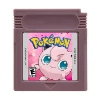 GBC Game Cartridge Red Blue DX Prism Pokemon Series 16 Bit Video Game Console Creepy Black Cock Pink Picross