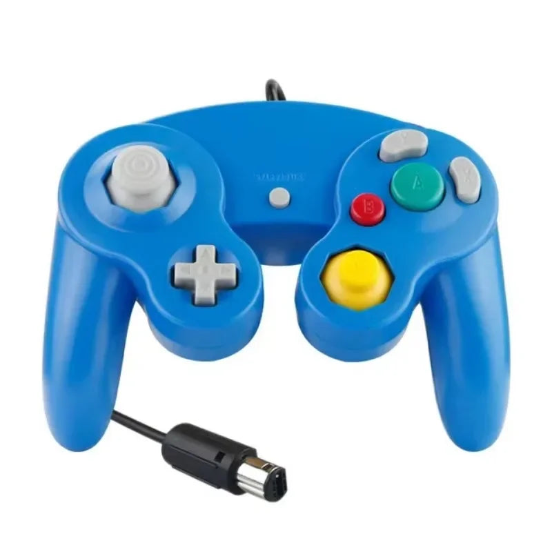 Wired Game Controller for GameCube NGC Single Button Wired Gamepad Joystick for NGC Game Console