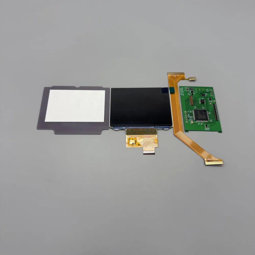 2025 high resolution IPS LCD screen for Gameboy advance SP GBASP .Original shell installation does not require shell cutting