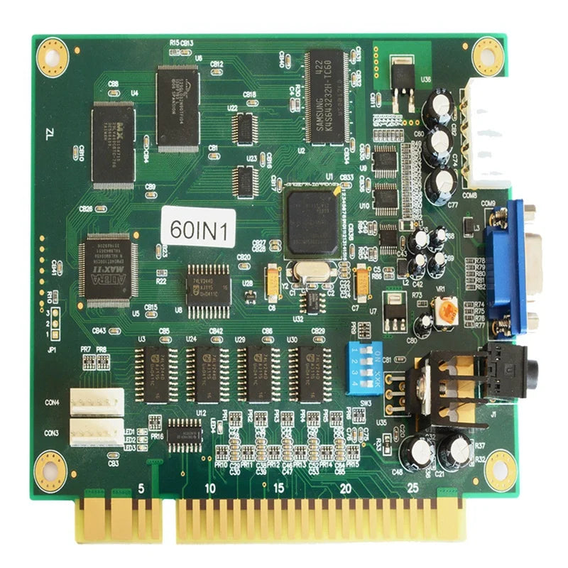 Motherboard 60 in 1 Jamma Arcade Classics Game Board for Cocktail Arcade Machine UP Right Arcade Machine Donkey
