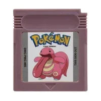 GBC Game Cartridge Red Blue DX Prism Pokemon Series 16 Bit Video Game Console Creepy Black Cock Pink Picross