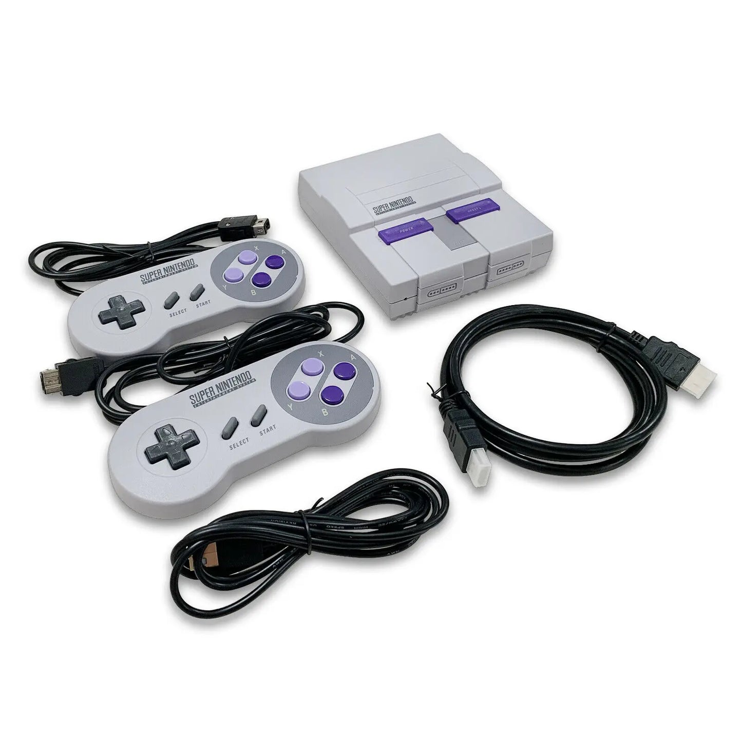 SuperNES Nintend 21 Games SNES Game Console 16-bit SNES MINI Game Console U.S. Version 30 Games Support Tf Card
