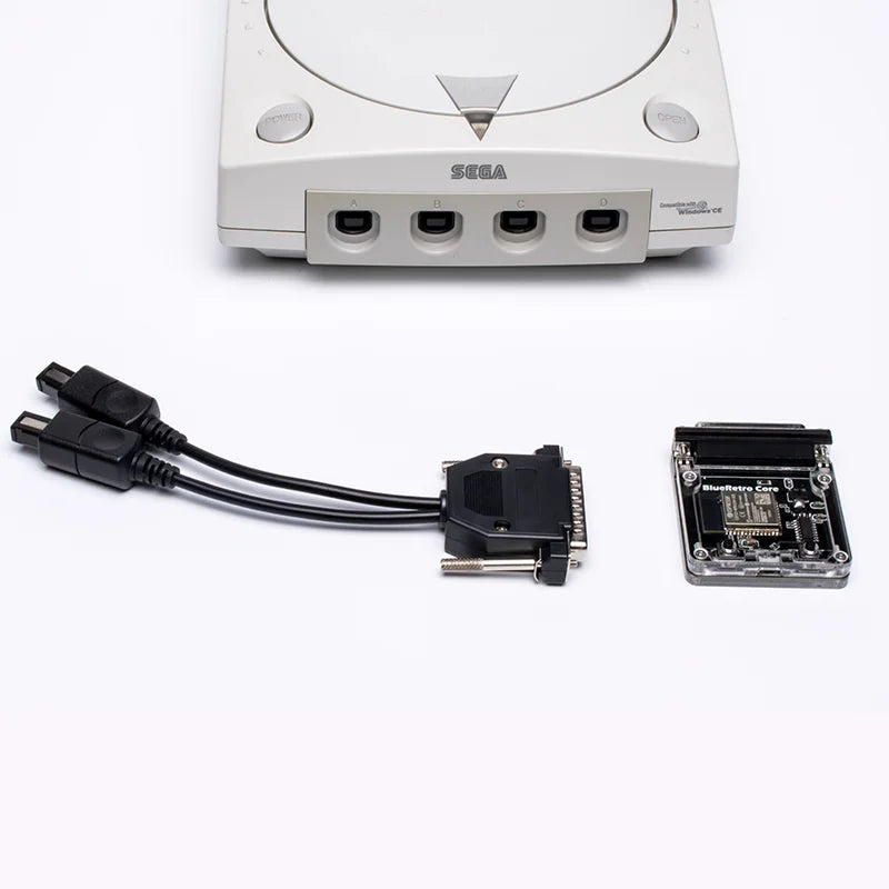 BlueRetro Core Adapter Cable Wireless Game Controller Converter For Retro Console For PS1 PS2 NGC N64 NES SNES DC SS GEN