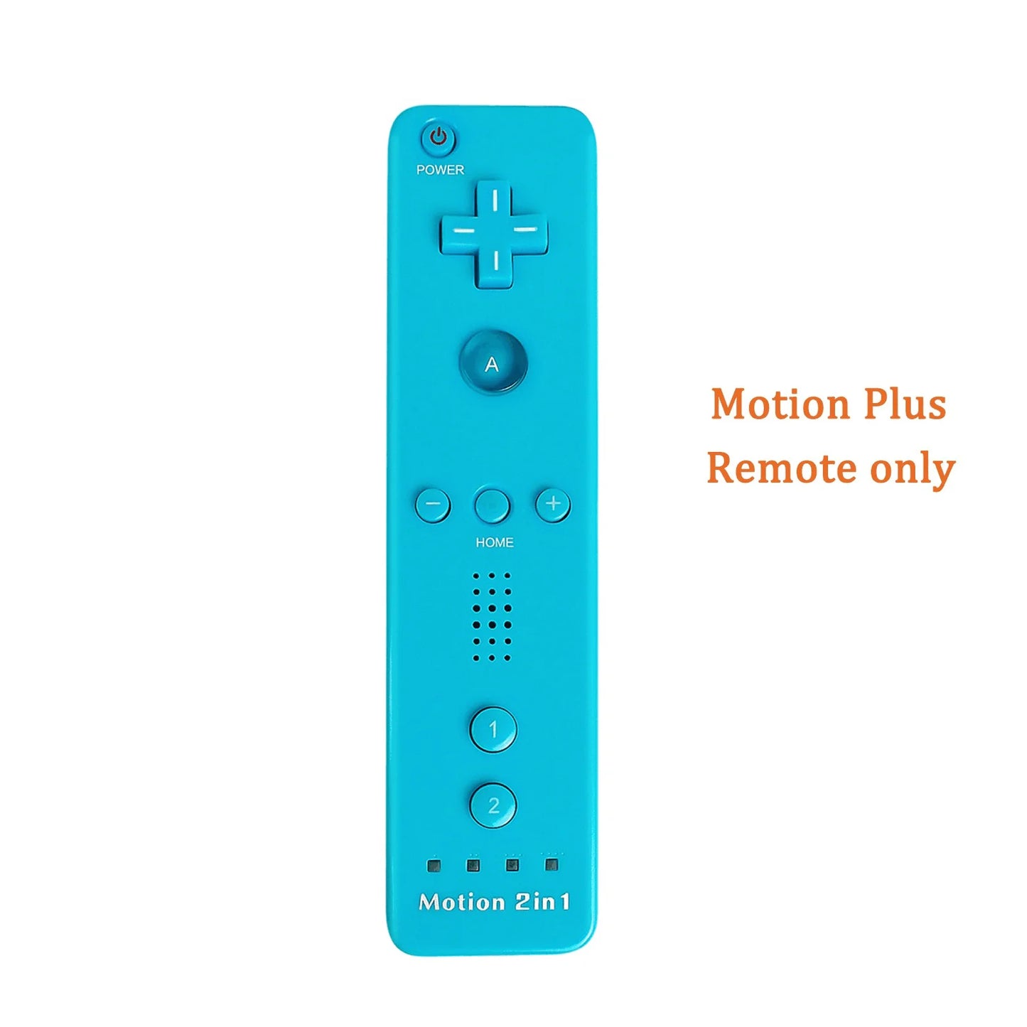 For Nintendo Wii/Wii U Joystick 2 in 1 Controller Set Wireless Remote Gamepad Motion Plus with Silicone Case Video Game