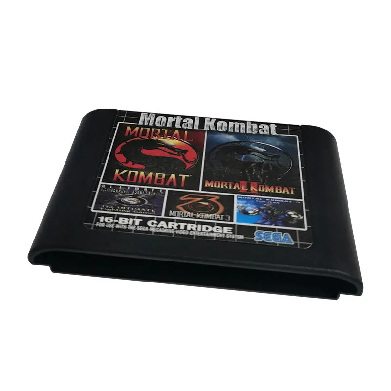 MORTAL KOMBAT 5 in 1 Multicart Classic Sega Game Cartridge 16 bit MD Card For Sega Mega Drive 2 Genesis Console | Region Free