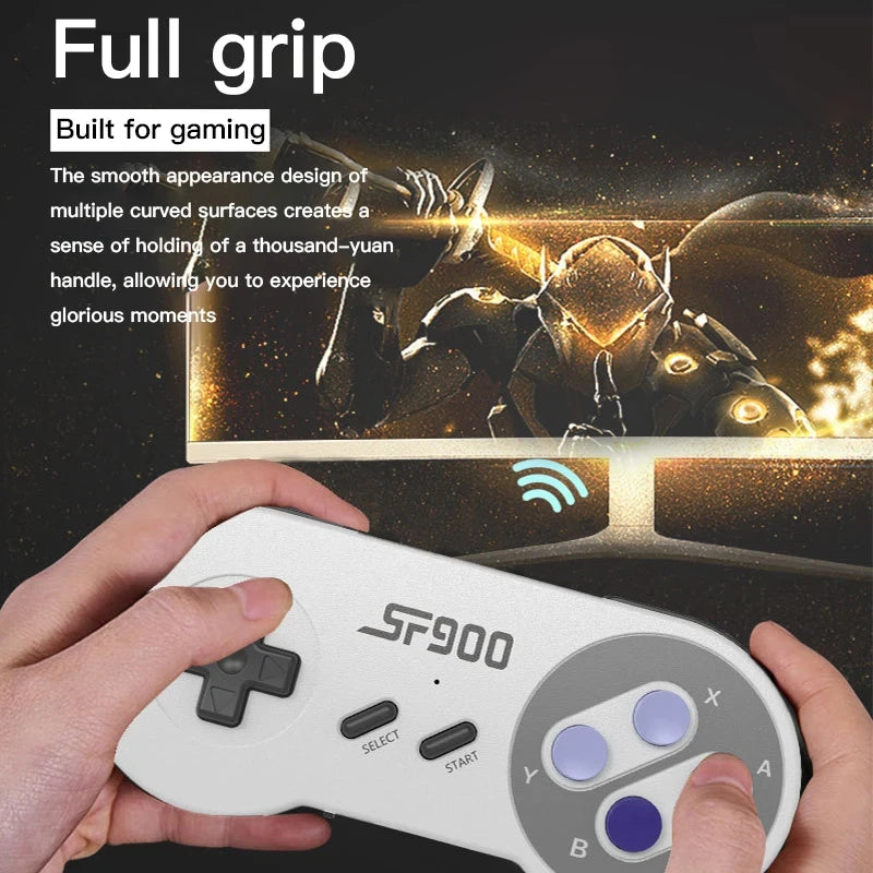 SF900 Video Game Console For Super Nintendo SNES NES Built in 6100 Games HDMI-Compatible TV Game Stick Handheld Game Player