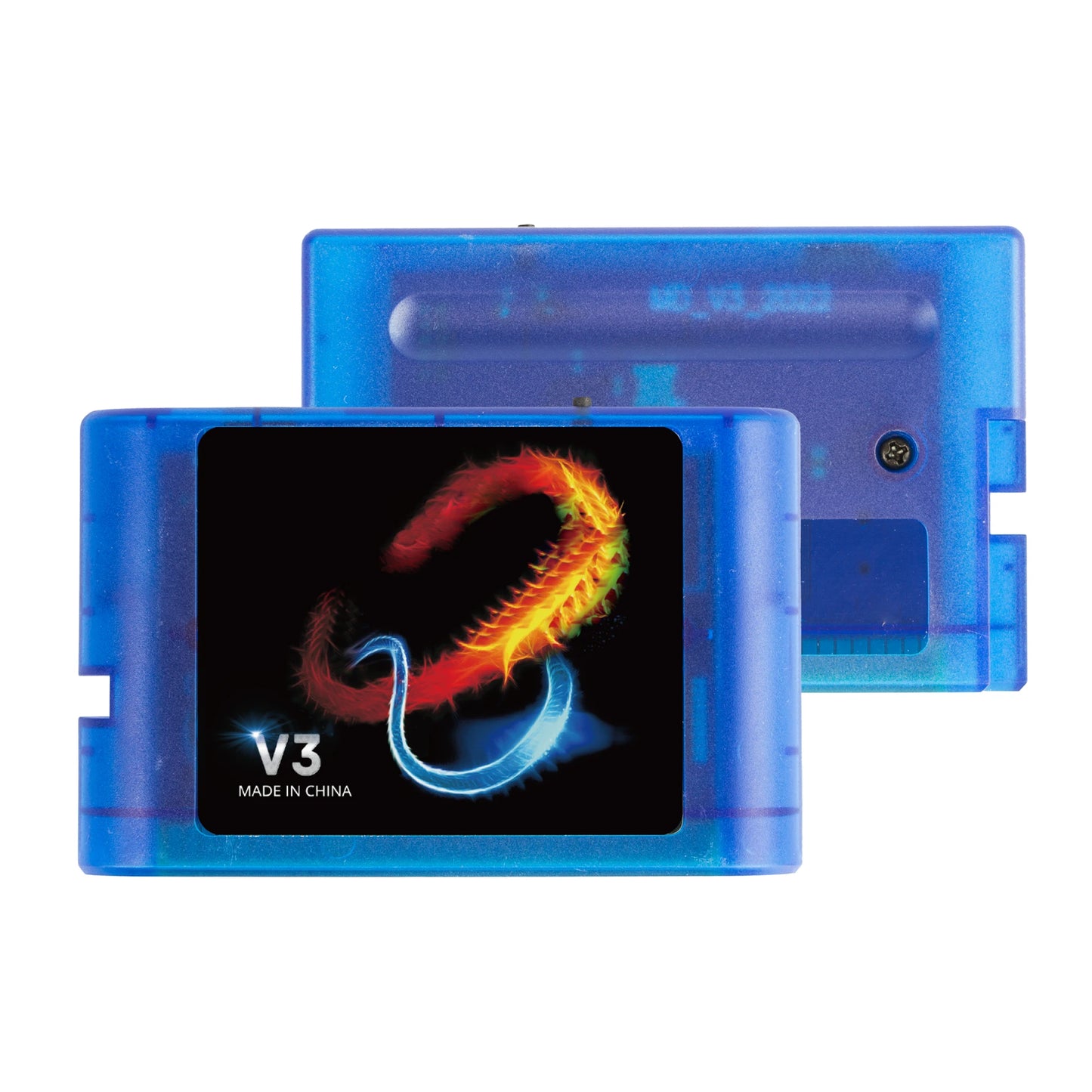 REMANK Mega Drive V3 Pro 3000 in1 MD V3 CART EDMD Remix MD Game Card MD V3 Flash For SEGA MegaDrive US/JP/EU 16-bit Game Console