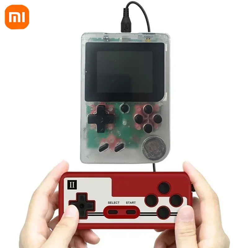 Xiaomi Portable Retro Mini Game Console 8-Bit Handheld Game Player Built-in 500 Games AV Out Game Console Valentine's Day Gift