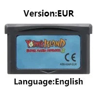 GBA 32 Bit Video Game Cartridge Console Card mMario dDonkey Kong wWario Series Golf Tennis Party for GBA
