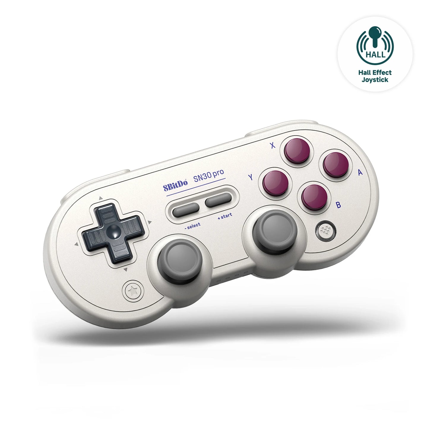 8Bitdo SN30 Pro Bluetooth Wireless Gaming Controller with Hall Effect for Switch 2 MacOS Android Raspberry Pi Windows Steam Deck