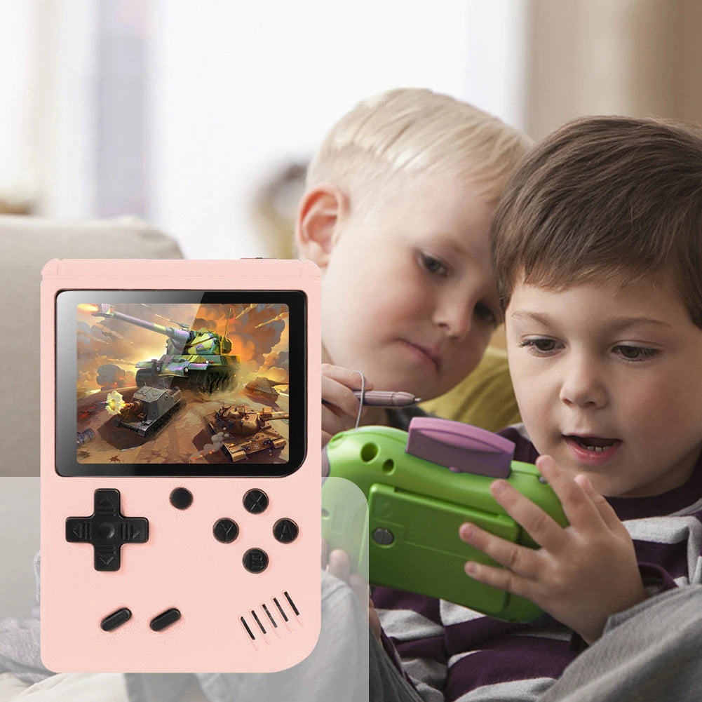 3.0 Inch Color LCD Retro Handheld Game Console Portable Mini Handheld Video Game Player Built-in 400/500/800 Games for Kids Gift