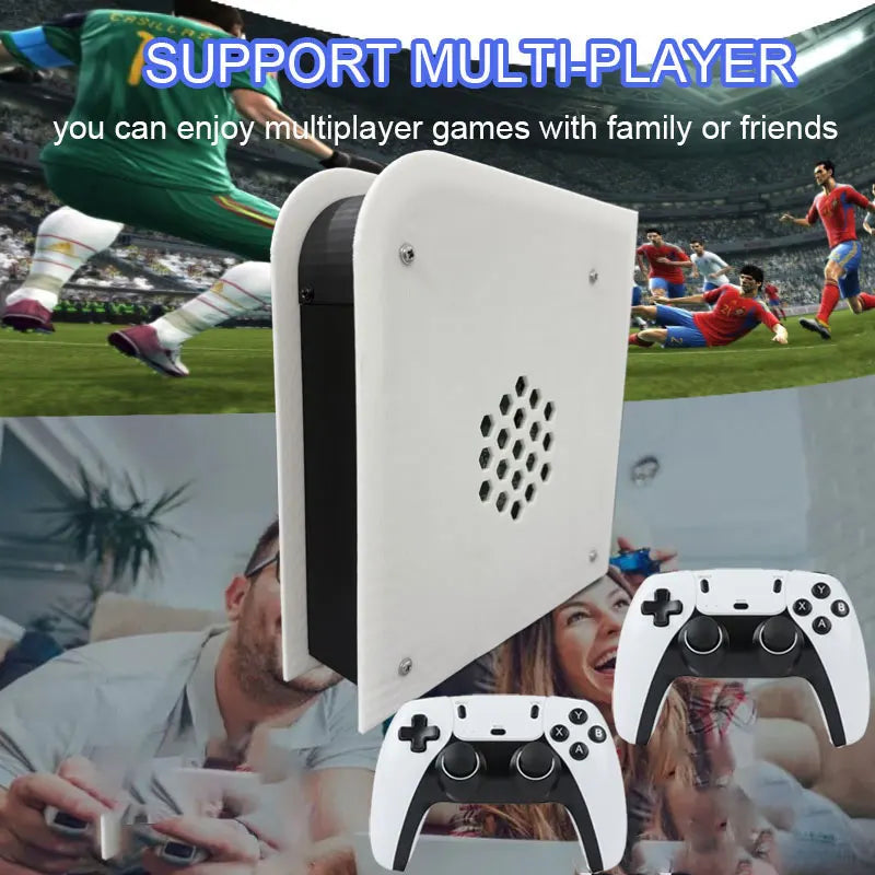 LZAKMR 60+Emulators 500GB Retro Game Console M15 Batocera 1037U 70000+Games For Wii PS2 PSP GameCube N64 Wireless handle