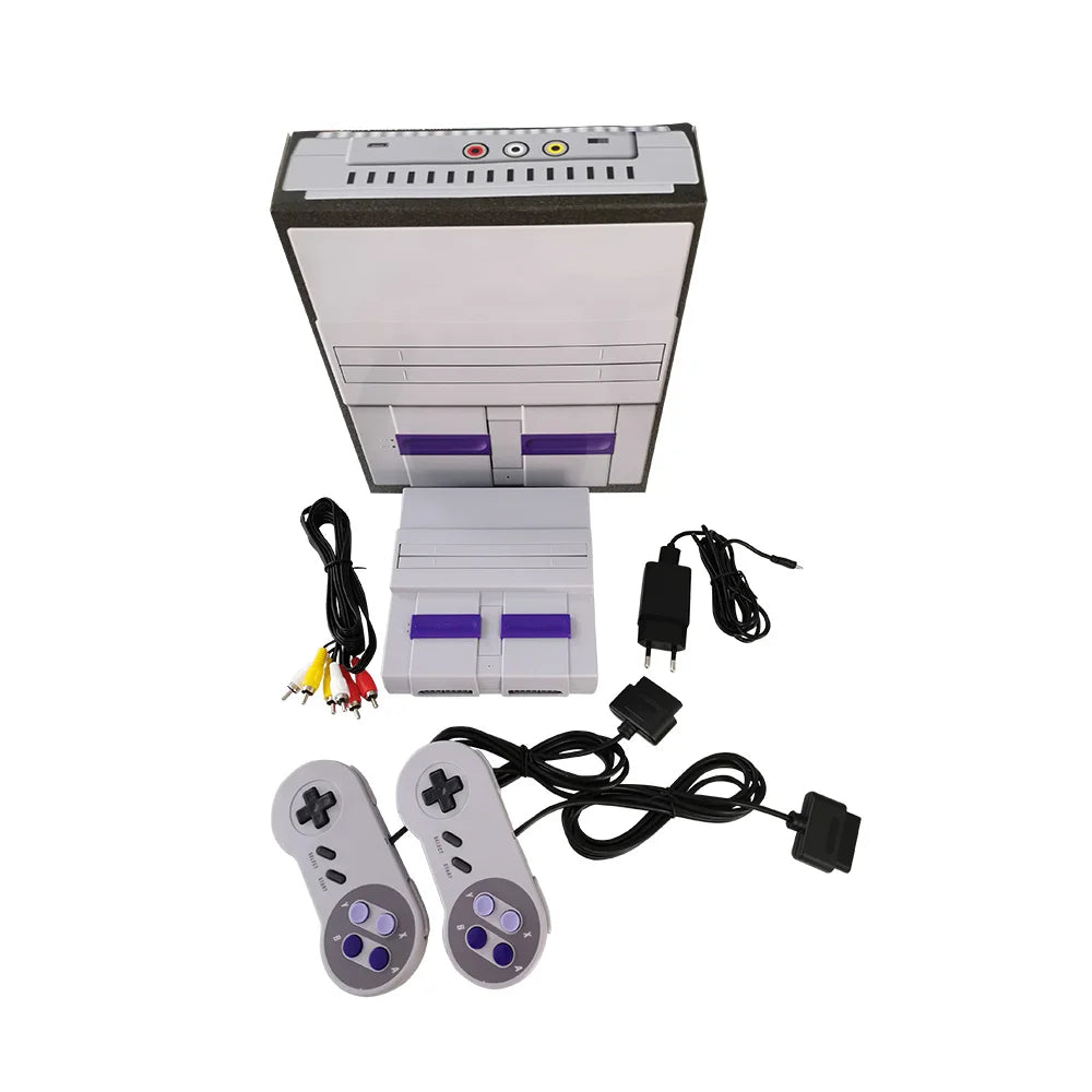 Super SNES System Console With NTSC AND PAL Version to Choose 2 Controllers