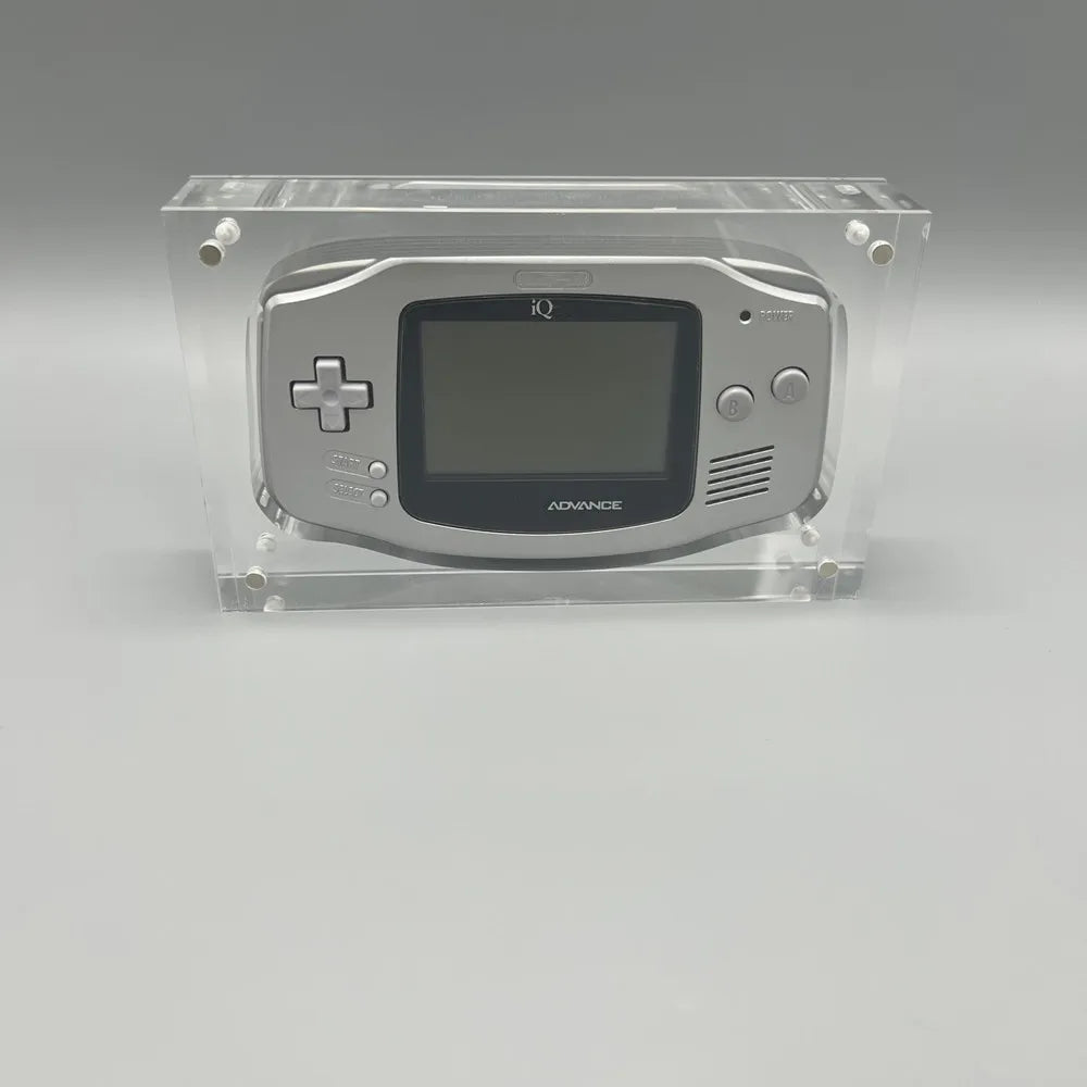 High transparency acrylic magnetic cover console storage box for Gameboy advanced GBA