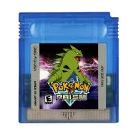 GBC Game Cartridge Pokemon Series 16 Bit Video Game Console Red Blue DX Prism Creepy Black Cock Pink Picross