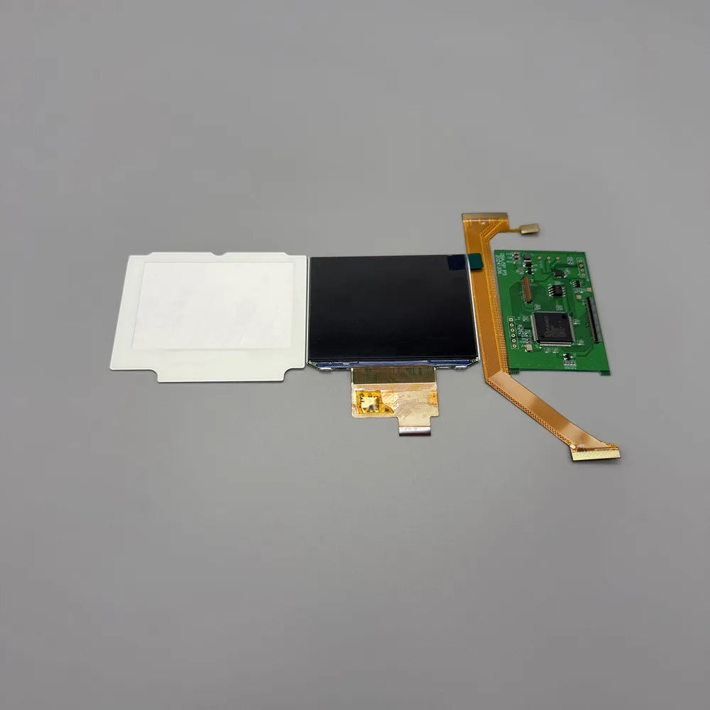 2025 high resolution IPS LCD screen for Gameboy advance SP GBASP .Original shell installation does not require shell cutting