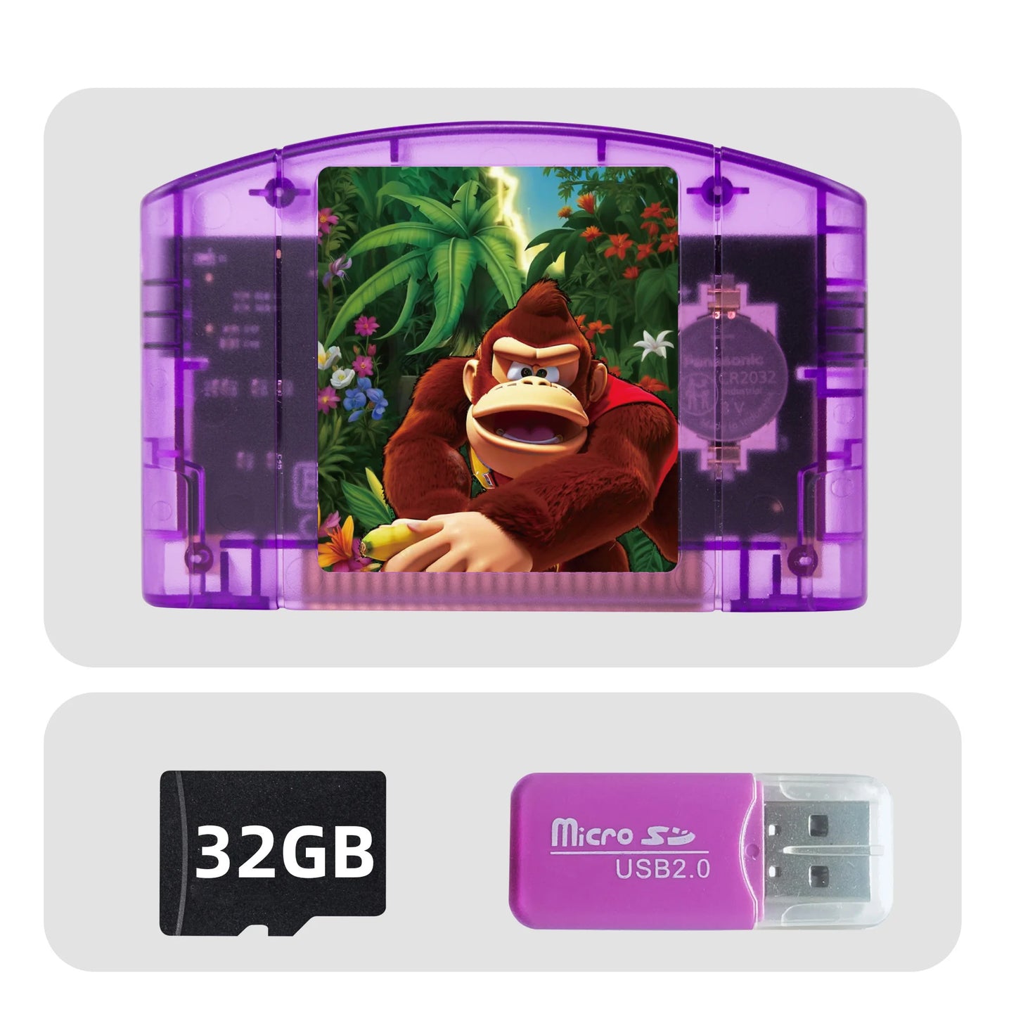 REMANK SC64Summer N64 SC64 Open Source N64DD Flash TF/SD Cart SC64 GBC SNES 64DD 5000-in1 Retro Video Game Console Accesories