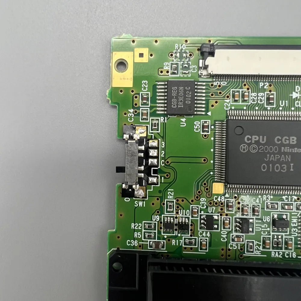 The power switch on button is suitable for Gameboy pocket Gameboy color GBP GBC