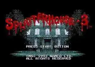 Splatterhouse 3 16bit MD Game Card For 16 Bit Sega MegaDrive Genesis Consoles