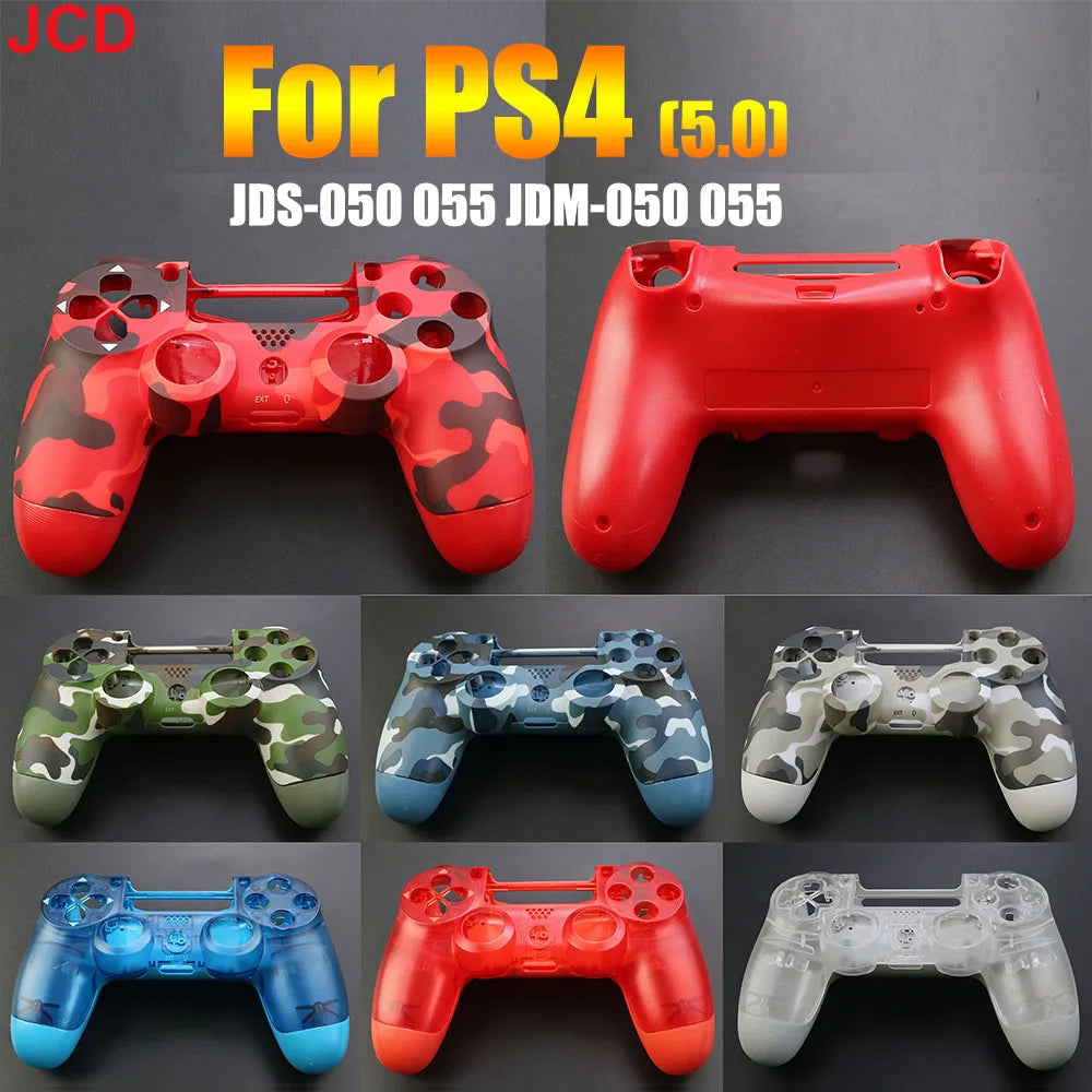 JCD High Quality DIY Full Shell Case Housing For PS4 5.0 Controller Replacement Parts Joystick JDS-050 JDS 055 JDM 050 JDM 055