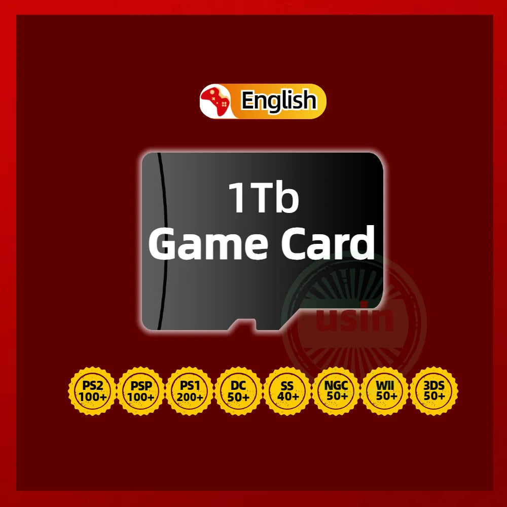 TF Game Cards For Anbernic RG405V RG CUBE Android Gaming Console Retro Playstation PS2 PSP PS1 3DS Games SD Card 1TB 512G RG556