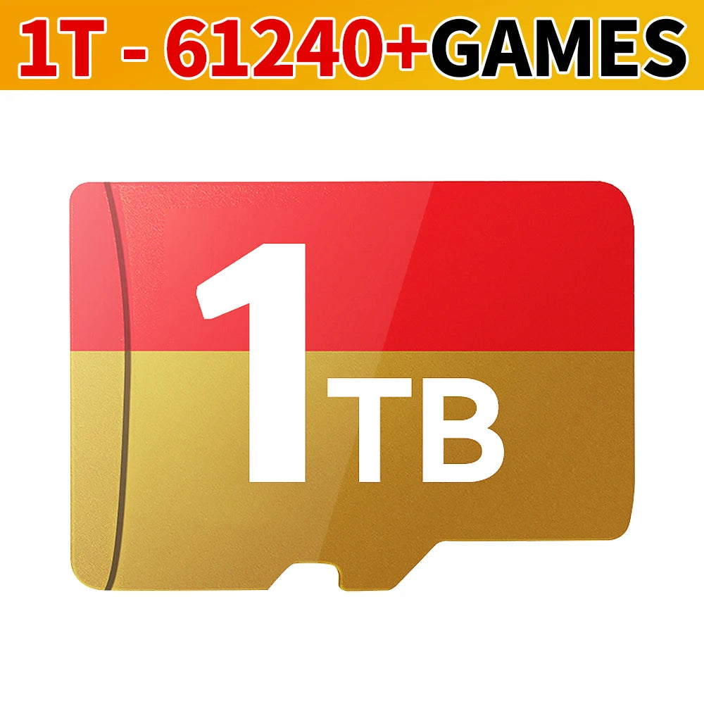 Batocera TF/Game Card for Steam Deck/Windows PC/MAC/Handheld Game Console for PS3/PS2/SS/PS1/PSP/DC/MAME 70+Emulators&61240+Game