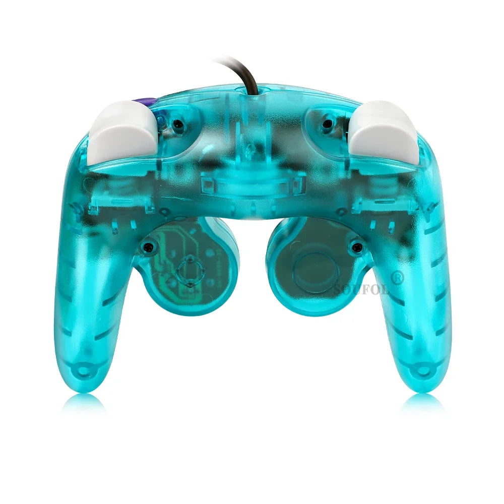 New Replacement Transparent Game Controller Gamepad Wired Handheld Joystick For NGC GameCube Video Game Console